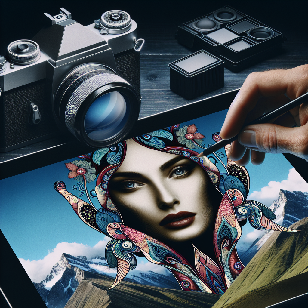 Mengintegrasikan Fotografi dan Ilustrasi dalam Karya Seni Digital