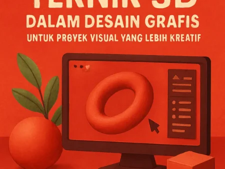 Menggunakan Teknik 3D dalam Desain Grafis untuk Proyek Visual yang Lebih Kreatif