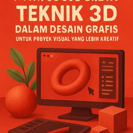 Menggunakan Teknik 3D dalam Desain Grafis untuk Proyek Visual yang Lebih Kreatif